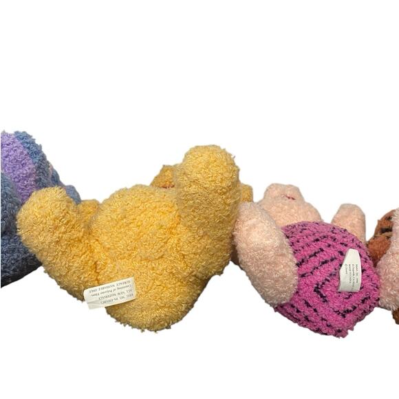 Vintage 1998 FISHER PRICE DISNEY POOH SING N GIGGLE Plush Set Of 4 Working CLEAN - Picture 6 of 9